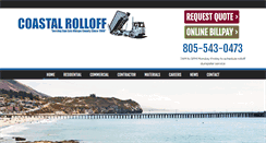 Desktop Screenshot of coastalrolloff.com